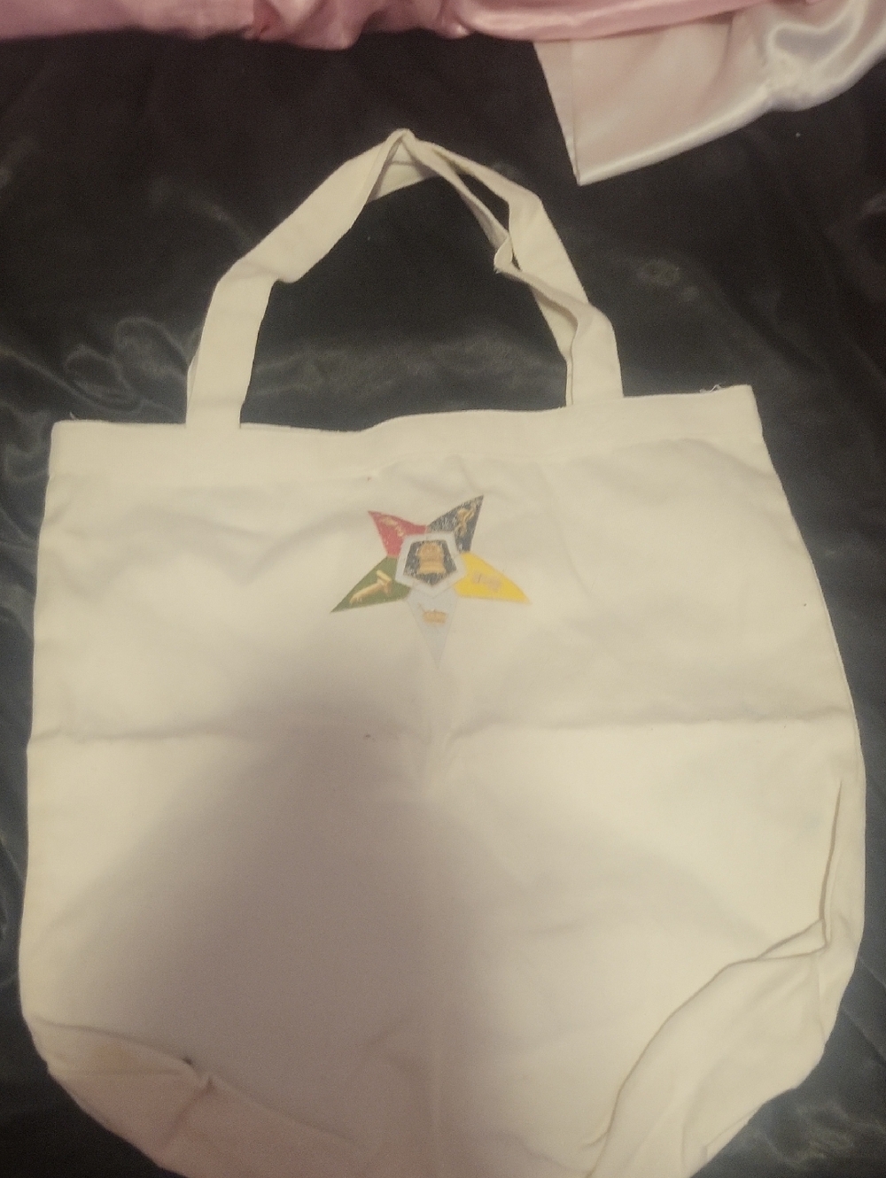 White Tote Bag